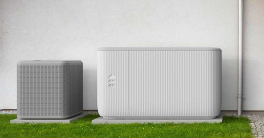 Ice Bear next to AC unit